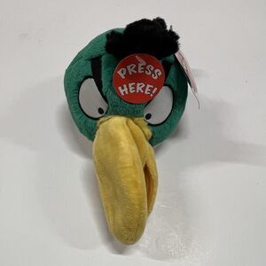 RARE Angry Birds 5" Hal Plush Open Beak Green Toucan Bird Commonwealth Rovio